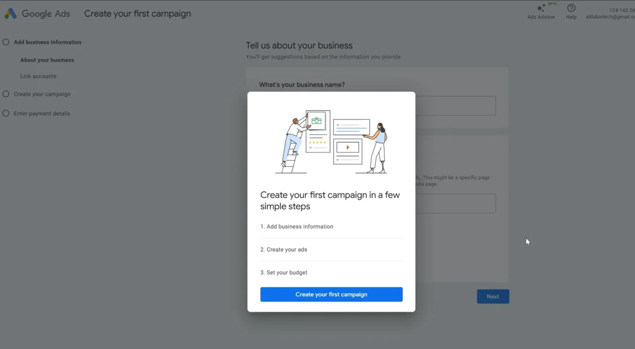 ساخت حساب رایگان گوگل کیورد پلنر 1