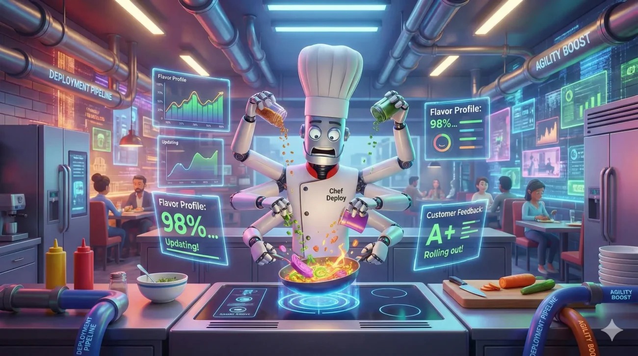 تغییر مدل آپدیت گوگل به انتشار پیوسته مثل یک رستوران پویا